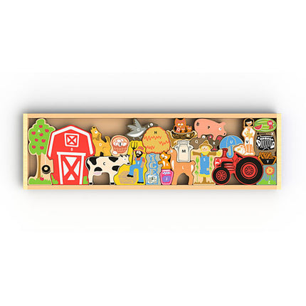 The Farm A to Z Puzzle