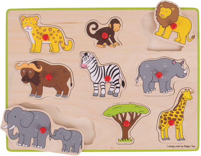 Lift Out Puzzle - Safari