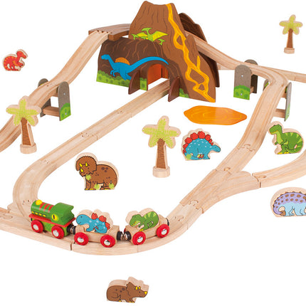 Dinosaur Railway Set