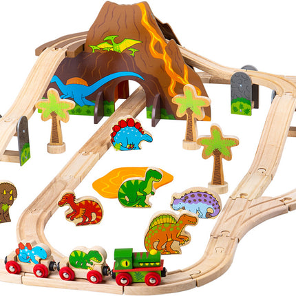 Dinosaur Railway Set