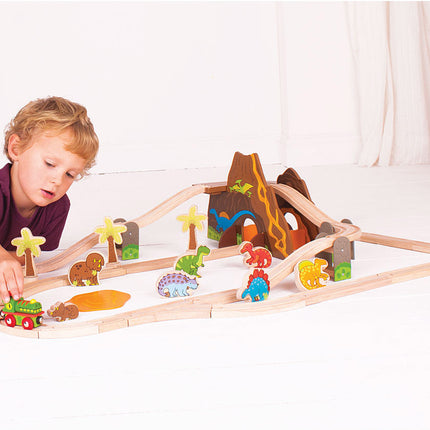 Dinosaur Railway Set