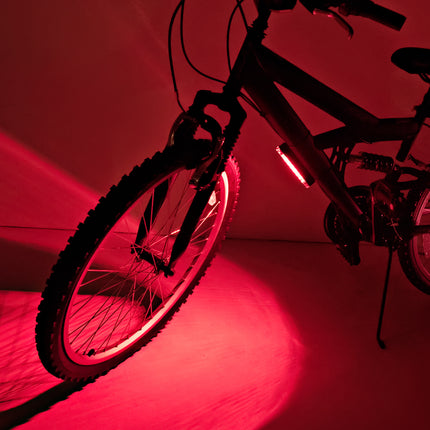 Gobrightz Red Led Bicycle Light Bar
