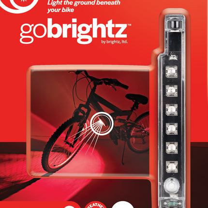 Gobrightz Red Led Bicycle Light Bar