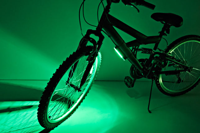 Gobrightz Green Led Bicycle Light Bar
