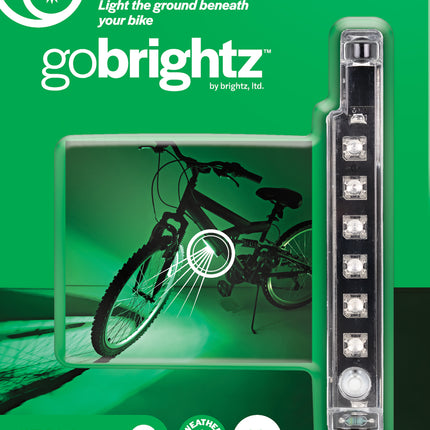 Gobrightz Green Led Bicycle Light Bar