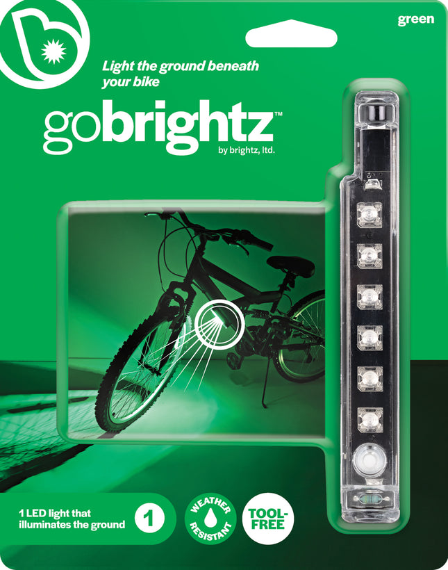 Gobrightz Green Led Bicycle Light Bar