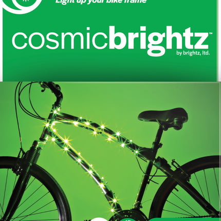 Cosmicbrightz Green Led Bicycle Frame Light