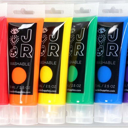 JR 6 Washable Fingerpaints