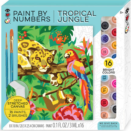 Paint By Numbers- Tropical Jungle