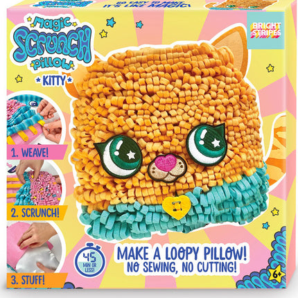 Magic Scrunch™ Pillow- Kitty