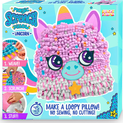 Magic Scrunch™ Pillow- Unicorn
