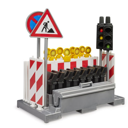 Traffic Safety Set with Traffic Lights - Bruder