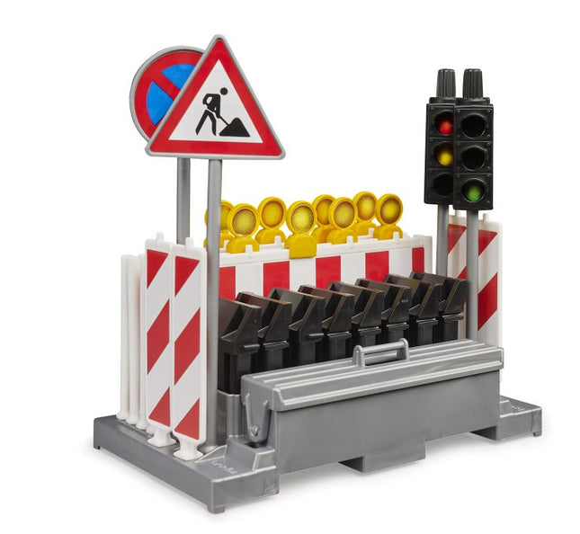 Traffic Safety Set with Traffic Lights - Bruder