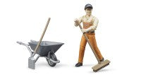 Municipal Worker - Bruder Figure Set