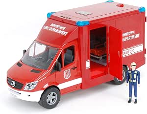 Mercedes-benz Sprinter Fire Department Paramedic with Driver and Accessories