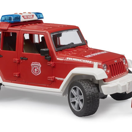 Jeep Wrangler Rubicon Fire Vehicle with Figure