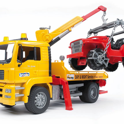 MAN TGA Tow Truck with Cross Country Vehicle