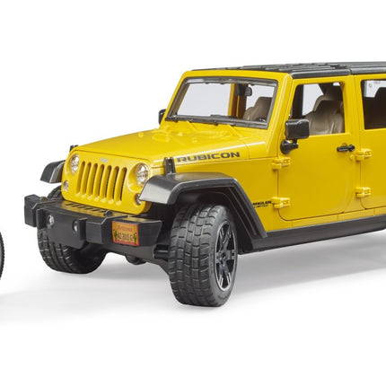 Jeep Rubicon with Mountain Bike and Figure
