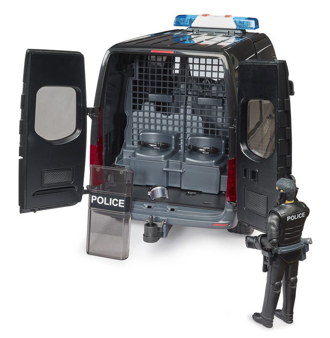 Police Special Forces MB Sprinter with Policeman