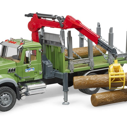 MACK Granite Timber Truck with Loading Train