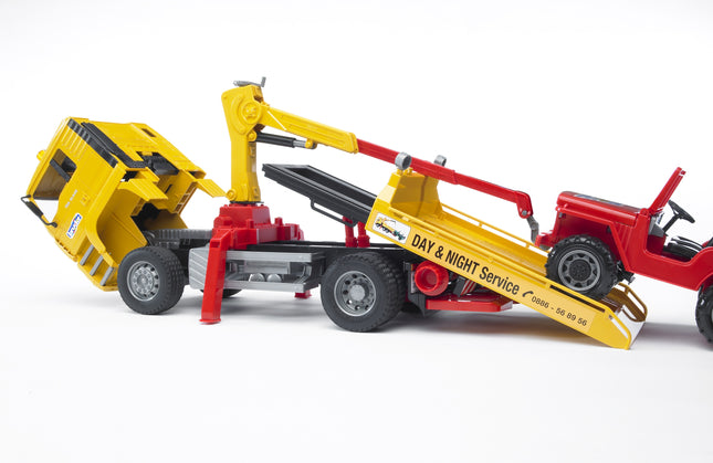 MAN TGA Tow Truck with Cross Country Vehicle