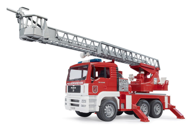 MAN Fire Engine with Turnable Ladder, Water Pump and L/S Module