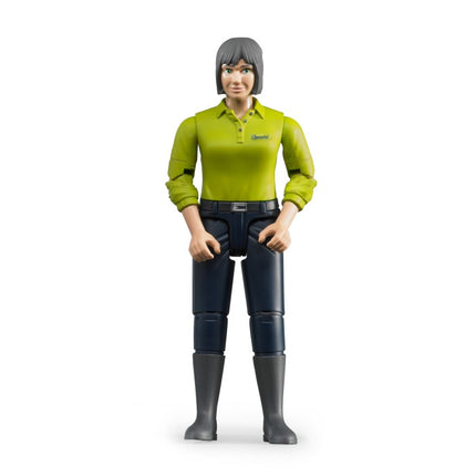 Woman, Light Skin Tone and Dark Blue pants