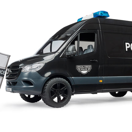Police Special Forces MB Sprinter with Policeman