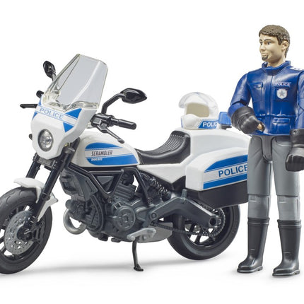 bworld Scrambler Ducati Police Motorcycle