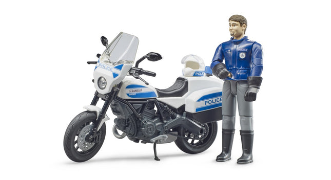 bworld Scrambler Ducati Police Motorcycle