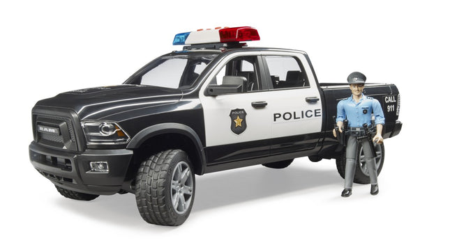 Police Ram 2500 with Policeman