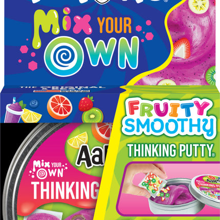 Fruity Smoothy - Mix It Full Size 4" Thinking Putty Tin