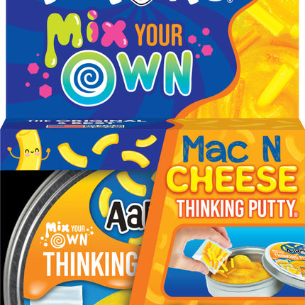 Mac & Cheese - Mix It Full Size 4" Thinking Putty Tin