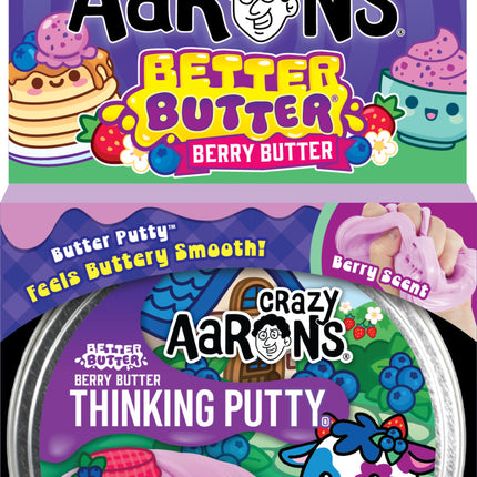 Better Butter Berry - Full Size 4" Thinking Putty Tin