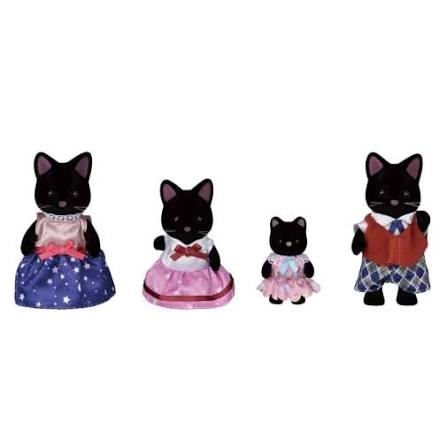 Calico Midnight Cat Family