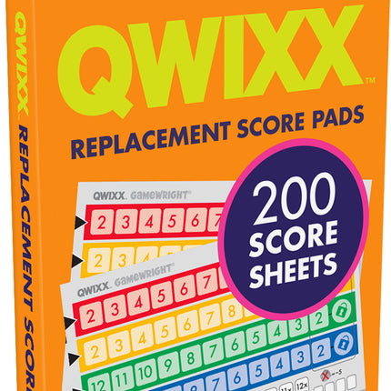 Qwixx Score Pads
