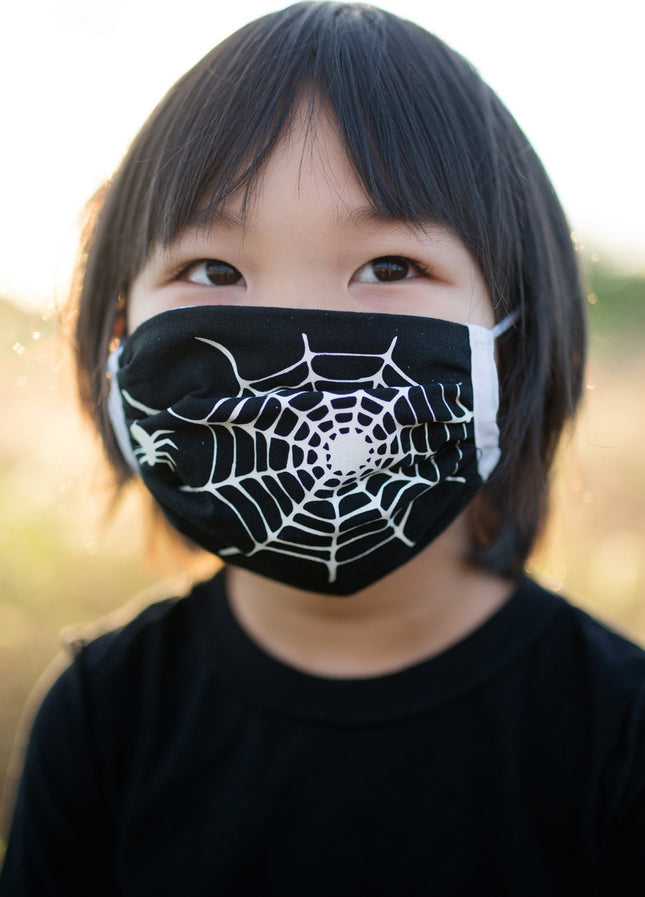 Single Spider Web Protective Face Mask