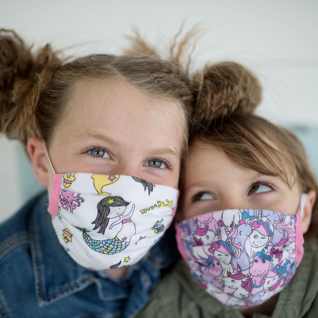 3 Pack Protective Face Masks Flowers