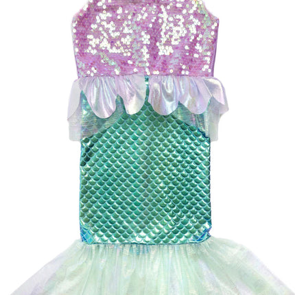 Misty Mermaid Dress, Pink/Blue (Size 3-4)
