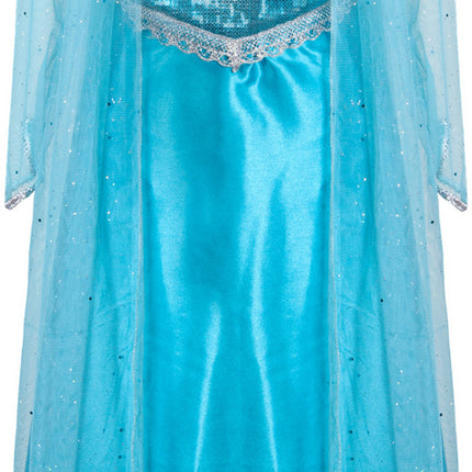 Ice Queen Dress With Cape (Size 3-4)