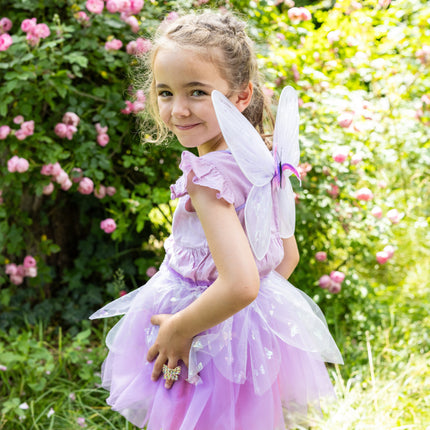 Flutter Butterfly Skirt & Wings (Lilac, Size 4-6)