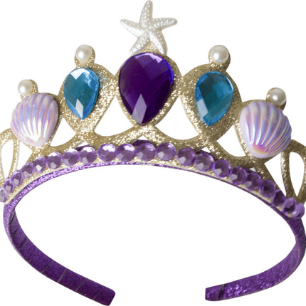 Mermaid Glimmer Skirt with Tiara (Size 5-6)