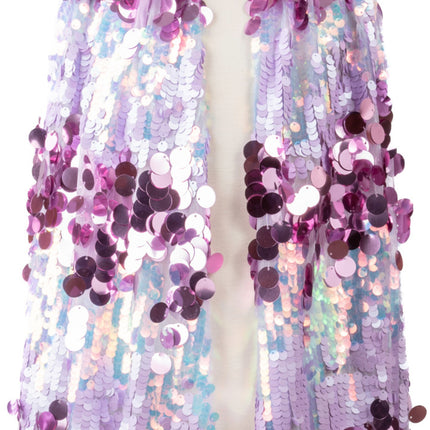 The 5th Avenue Purple Pailette Cape (Size 4-6)