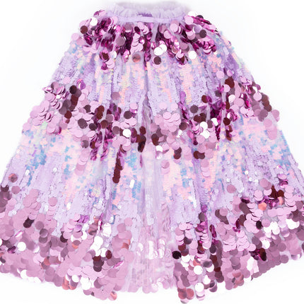 The 5th Avenue Purple Pailette Cape (Size 4-6)
