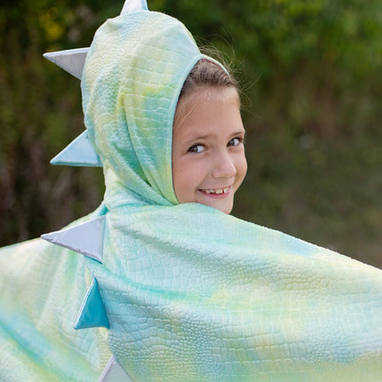 Rainbow Reversible Unicorn Dragon Cape