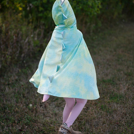 Rainbow Reversible Unicorn Dragon Cape