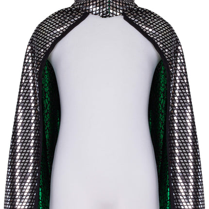 Rev. Dragon Knight Cape (green Silver, SM