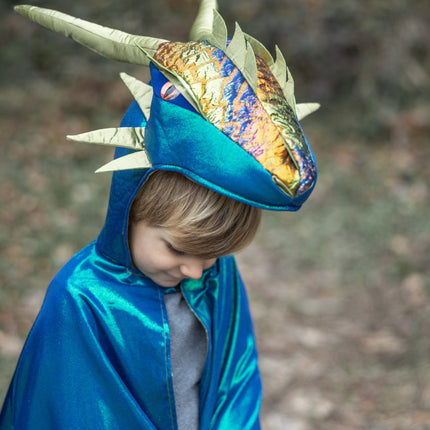 Emerald The Metallic Dragon Cape (size 5-6)
