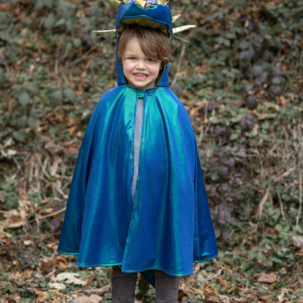 Emerald The Metallic Dragon Cape (size 5-6)