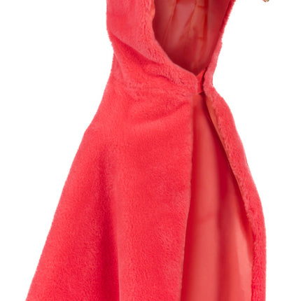 Red Triceratops Cuddle Cape (Size 3-4)